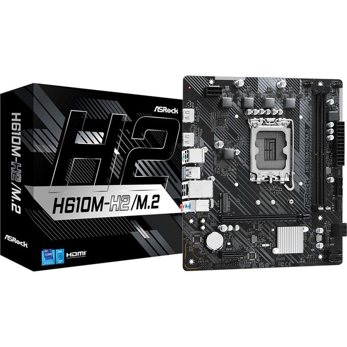 Placa Base ASRock H610M-H2/M.2 LGA 1700 INTEL H610