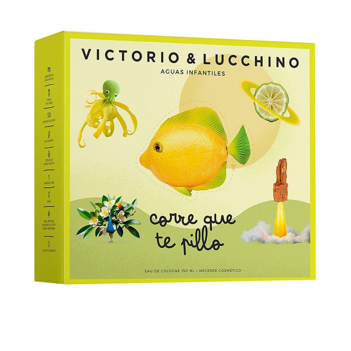 Set de Perfume Infantil Victorio & Lucchino CORRE QUE TE PILLO 2 Piezas