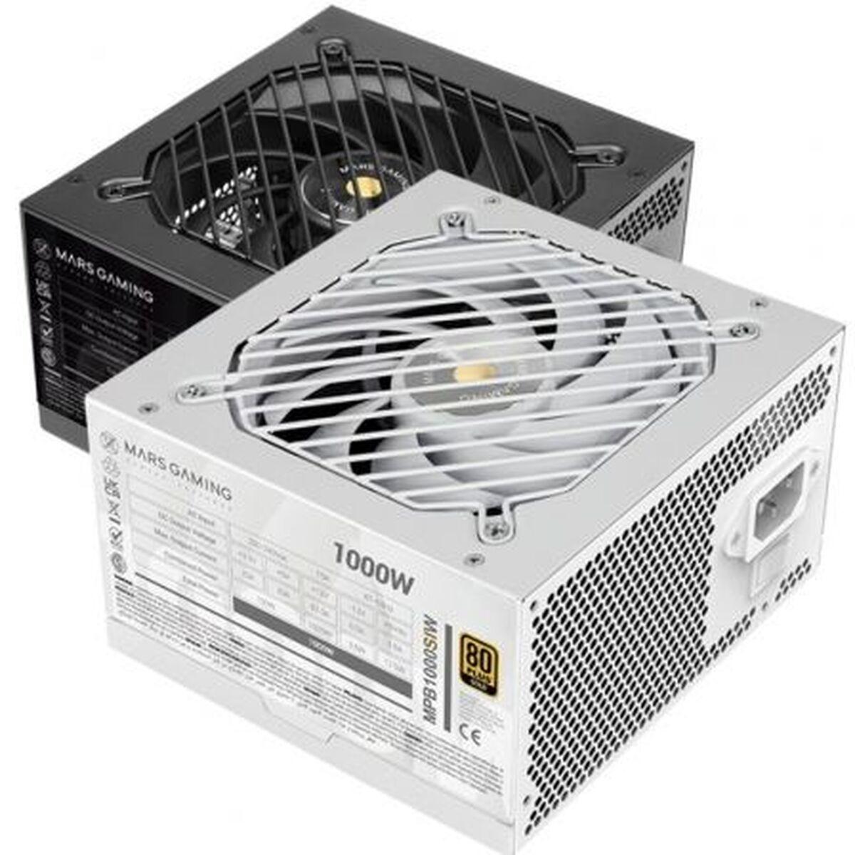 Fuente de Alimentación Mars Gaming MPB1000SIW ATX 1000 W 80 Plus Gold