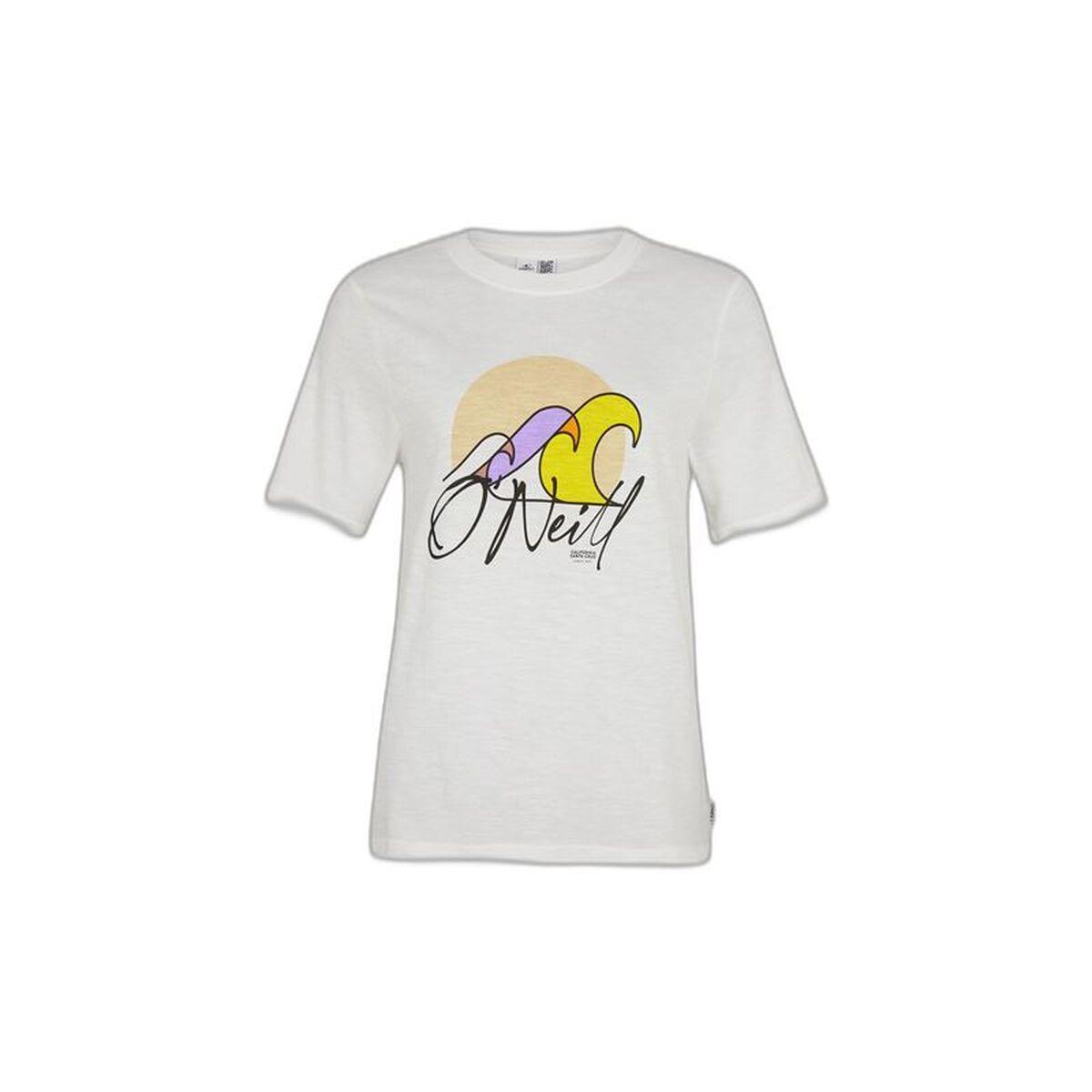Camiseta de Manga Corta Mujer O'Neill Luano Blanco