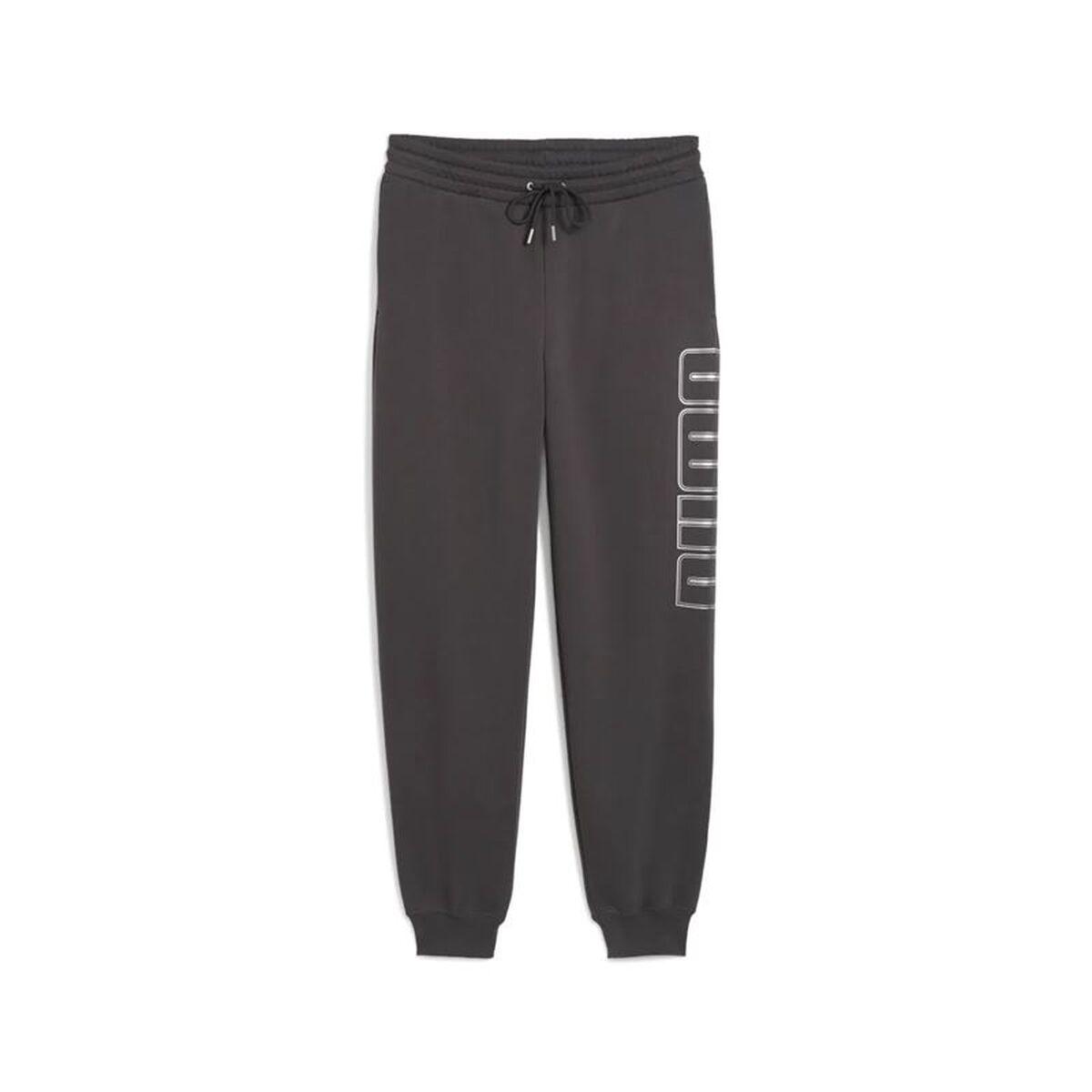Pantalón Largo Deportivo Puma Maximal Metallic Swe Gris Hombre