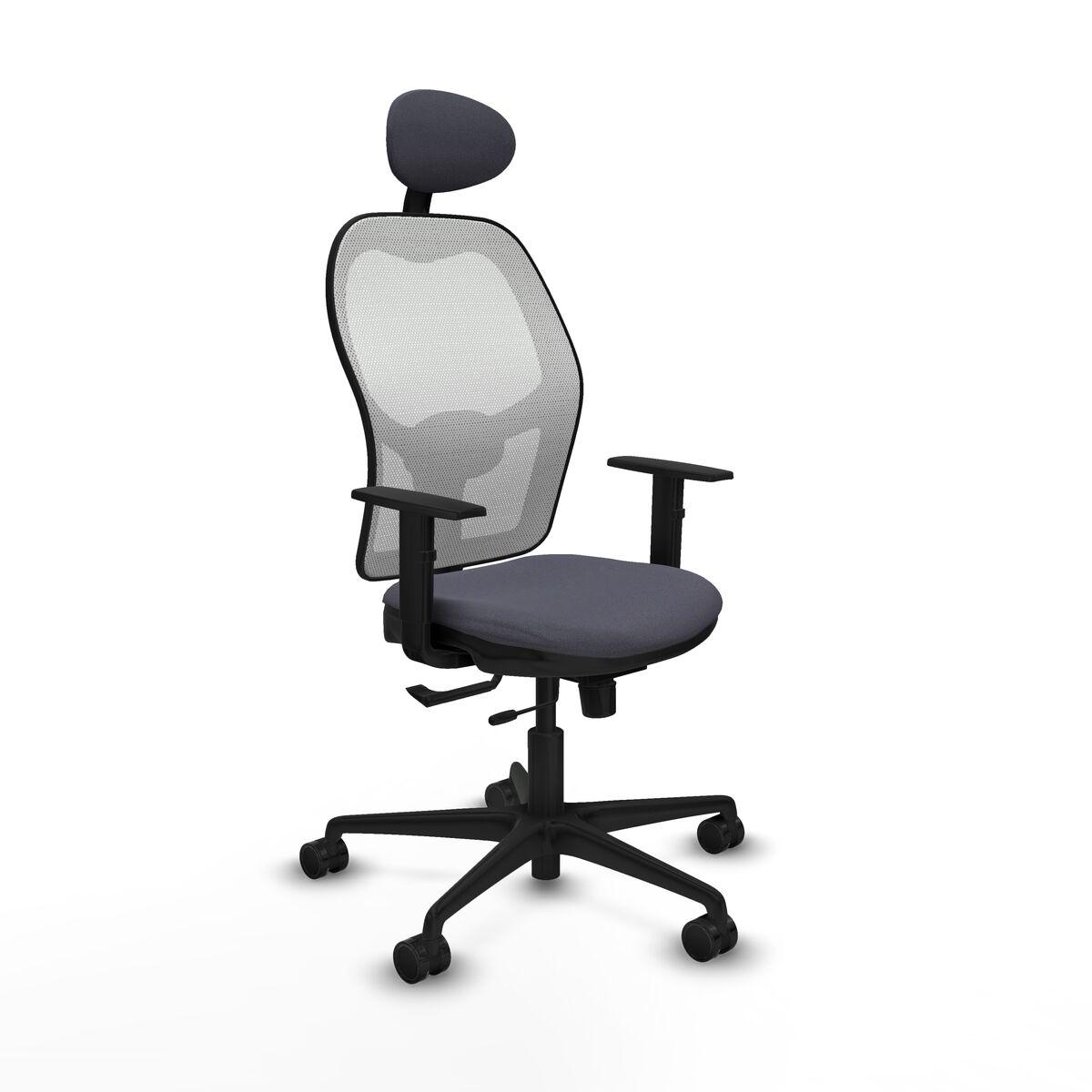 Silla de Oficina con Cabecero Jorquera Piqueras y Crespo 1D036N1 Gris oscuro