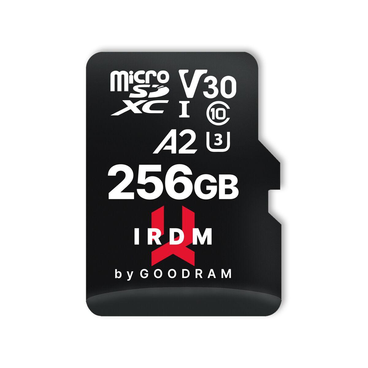 Tarjeta de Memoria Micro SD con Adaptador GoodRam 0000000IR256 256 GB