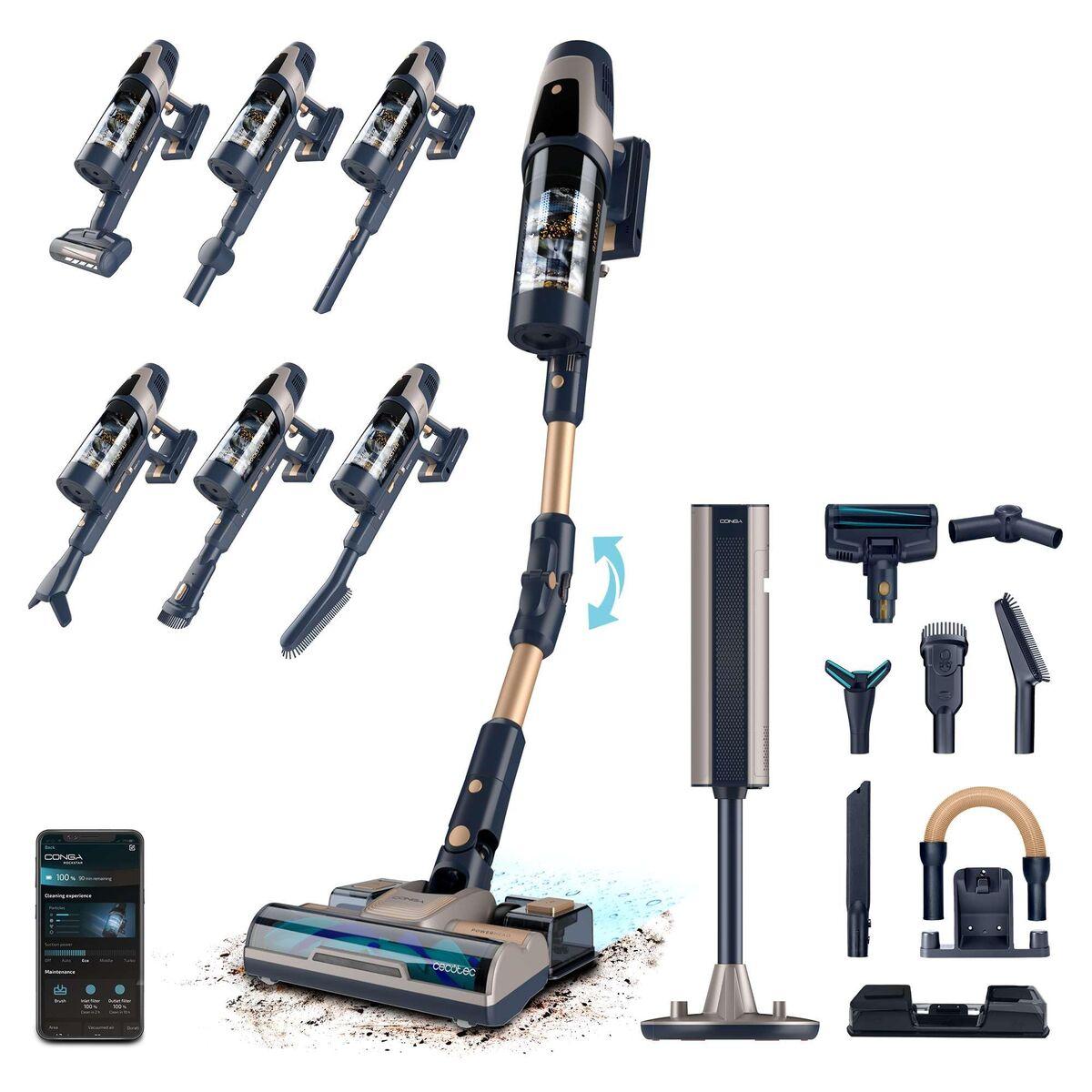 Aspirador Escoba Cecotec RZ90 AI AquaPet Flex Connected 850 W