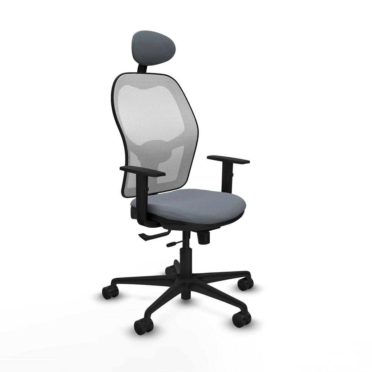 Silla de Oficina con Cabecero Jorquera Piqueras y Crespo 1D036N1 Gris