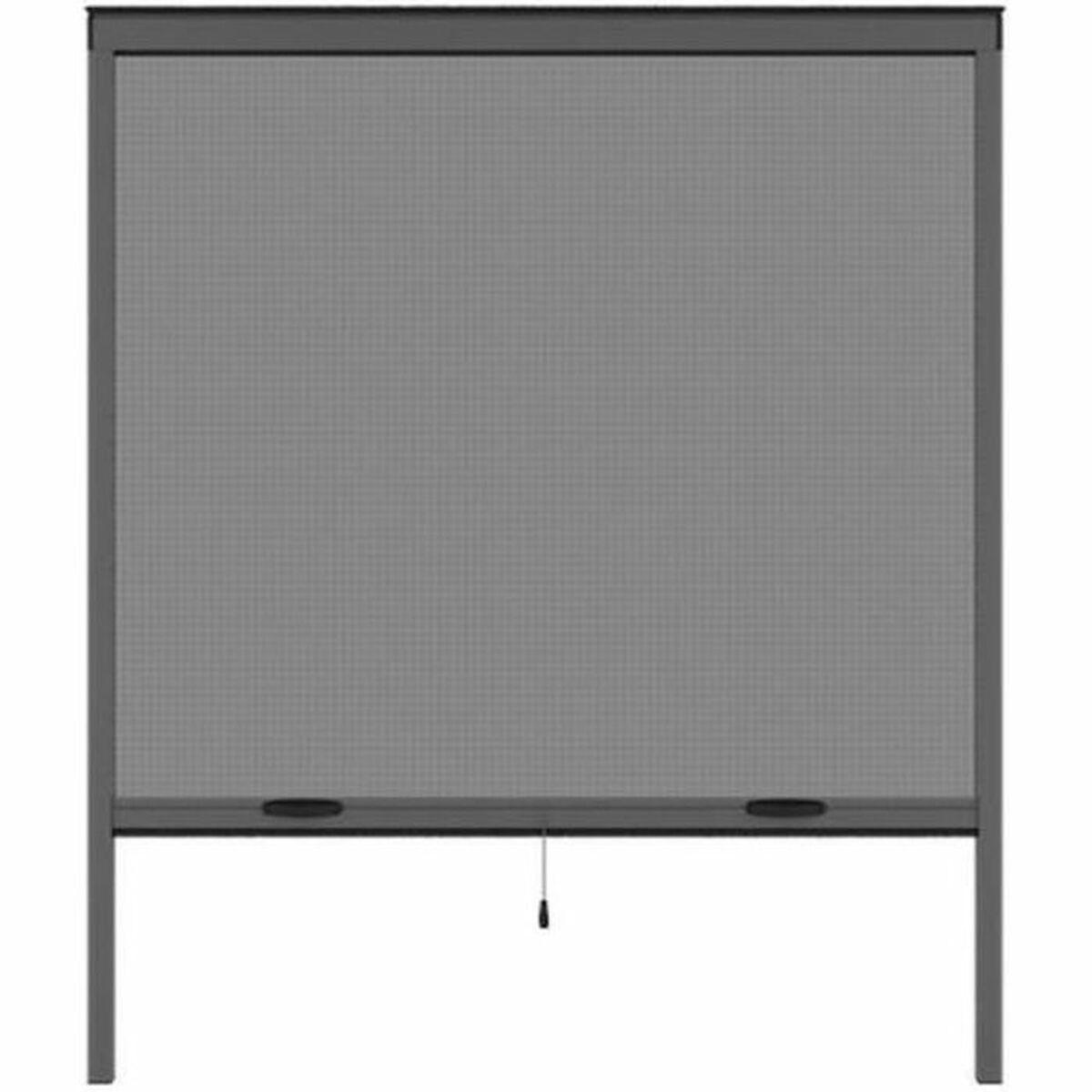 Mosquitera Moustikit Gris Aluminio Ventanas 125 x 145 cm