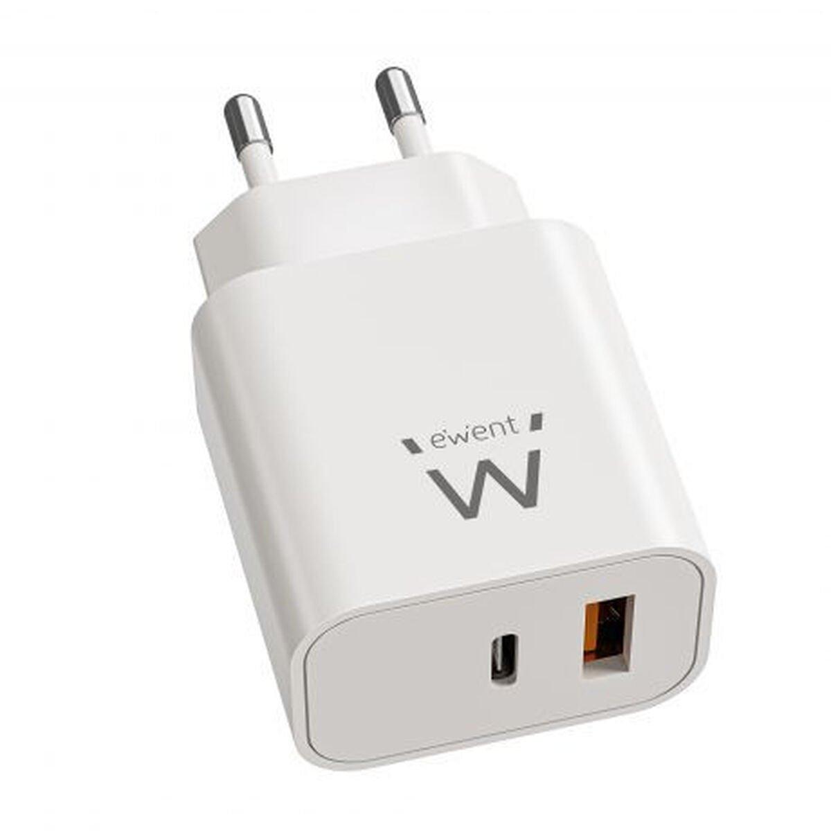 Cargador de Pared Ewent EW1318 Blanco 20 W