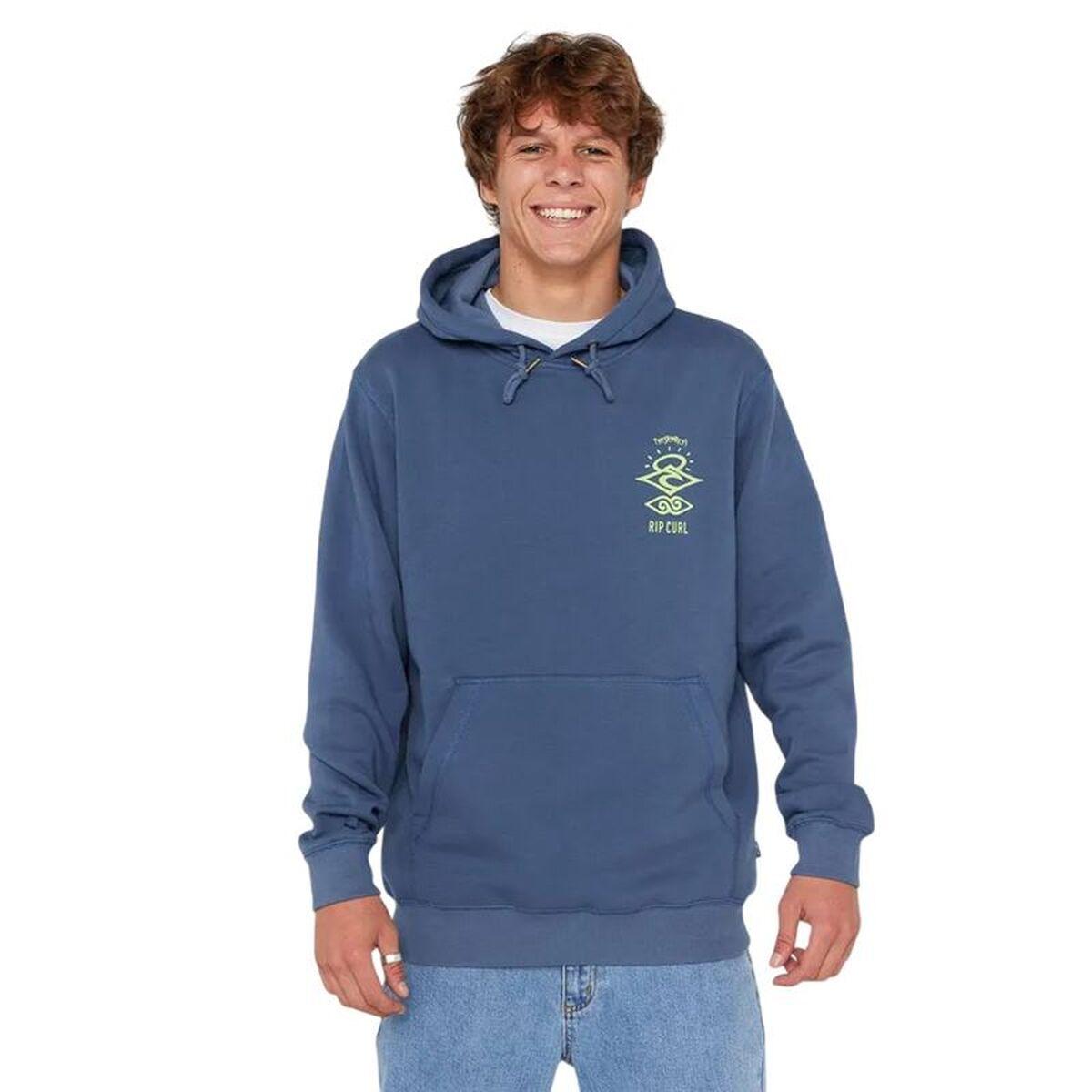 Sudadera con Capucha Hombre Rip Curl Search Icon Hood Azul