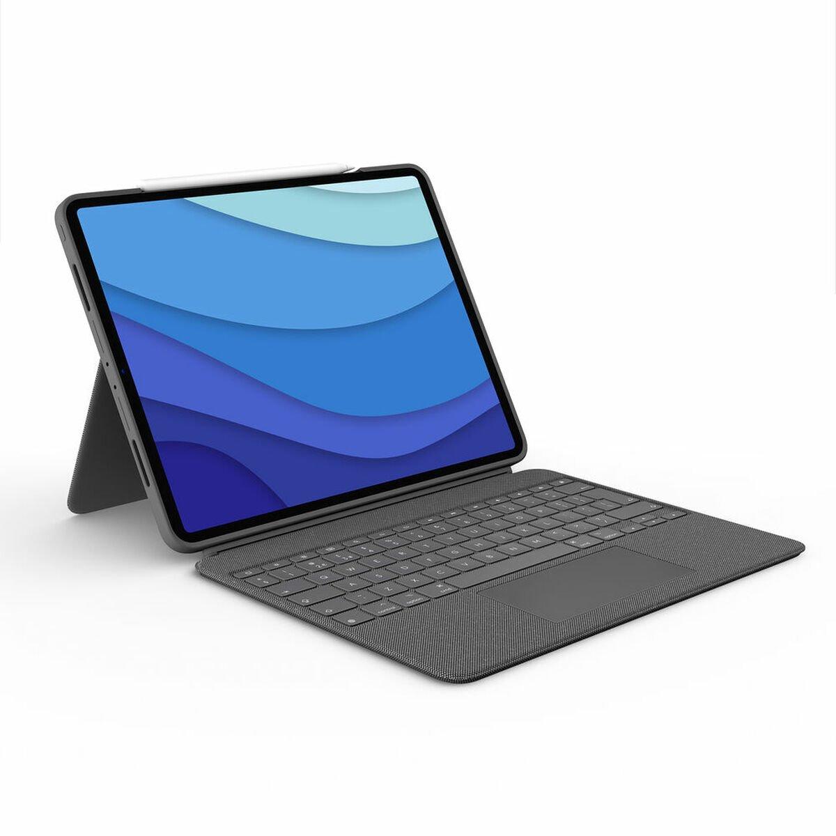 Teclado Logitech 920-010210 Gris Qwerty Español AZERTY