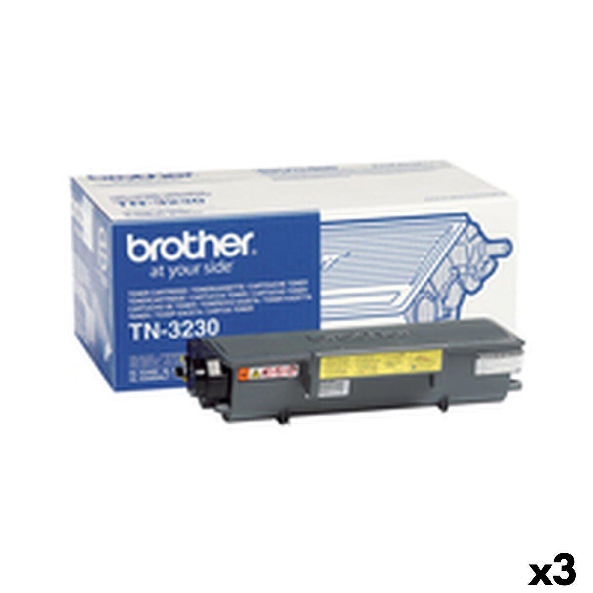 Tóner Brother TN3230 Negro (3 Unidades)