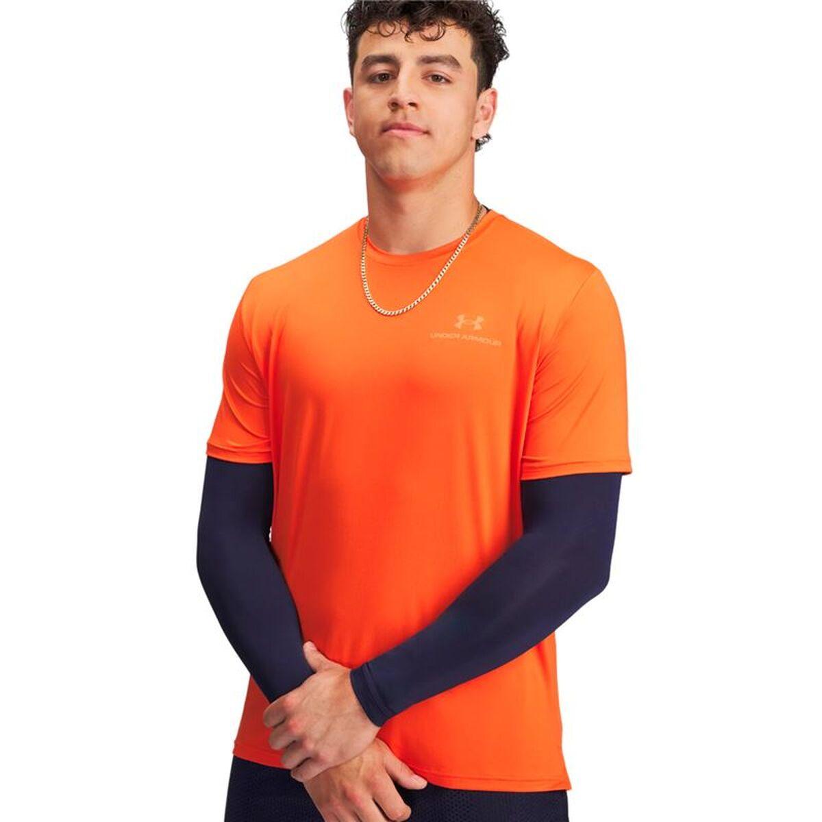 Camiseta Deportiva de Manga Corta Under Armour Vanish Energy Ss Naranja