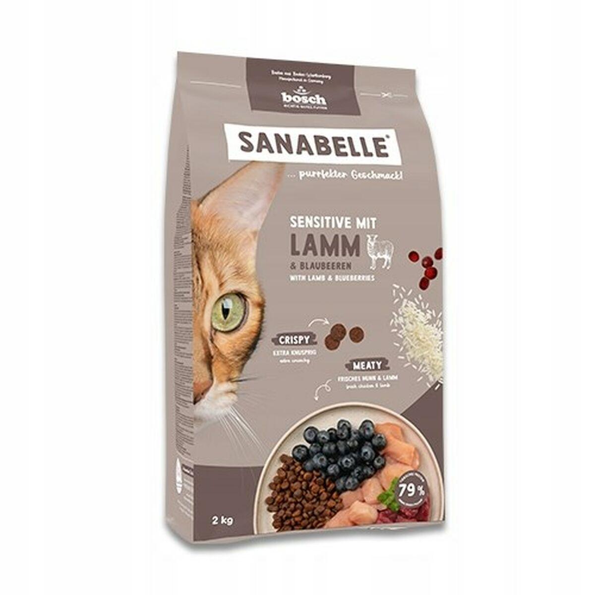 Comida para gato BOSCH Sanabelle Life Sensitive Cordero 8 kg Adultos
