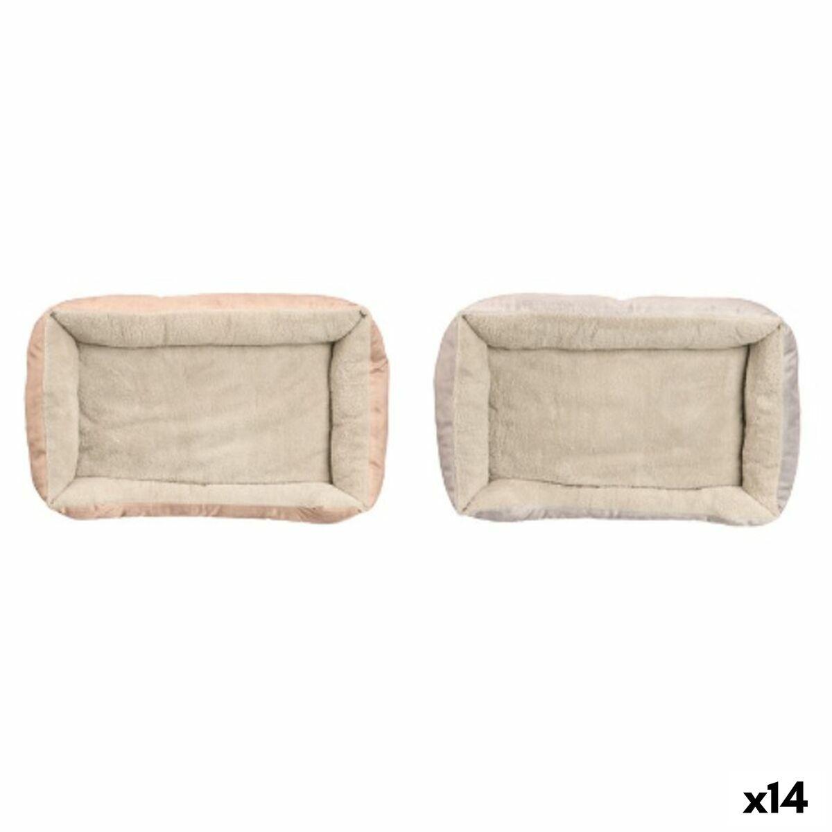 Cama para Perro Mascow Gris Caqui 70 x 15 x 50 cm (14 Unidades)