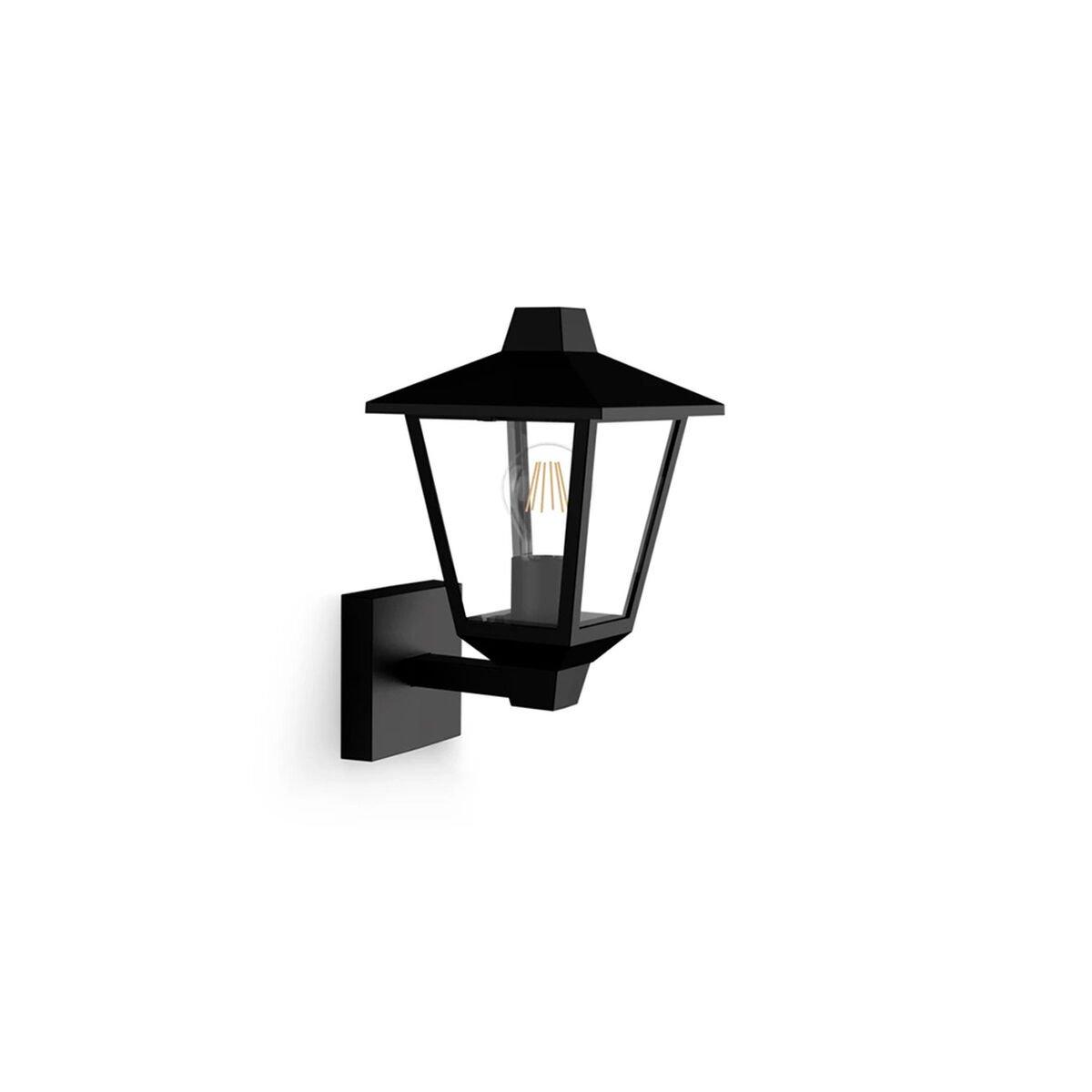 Aplique de Pared Philips kinno Negro 25 W Aluminio E27