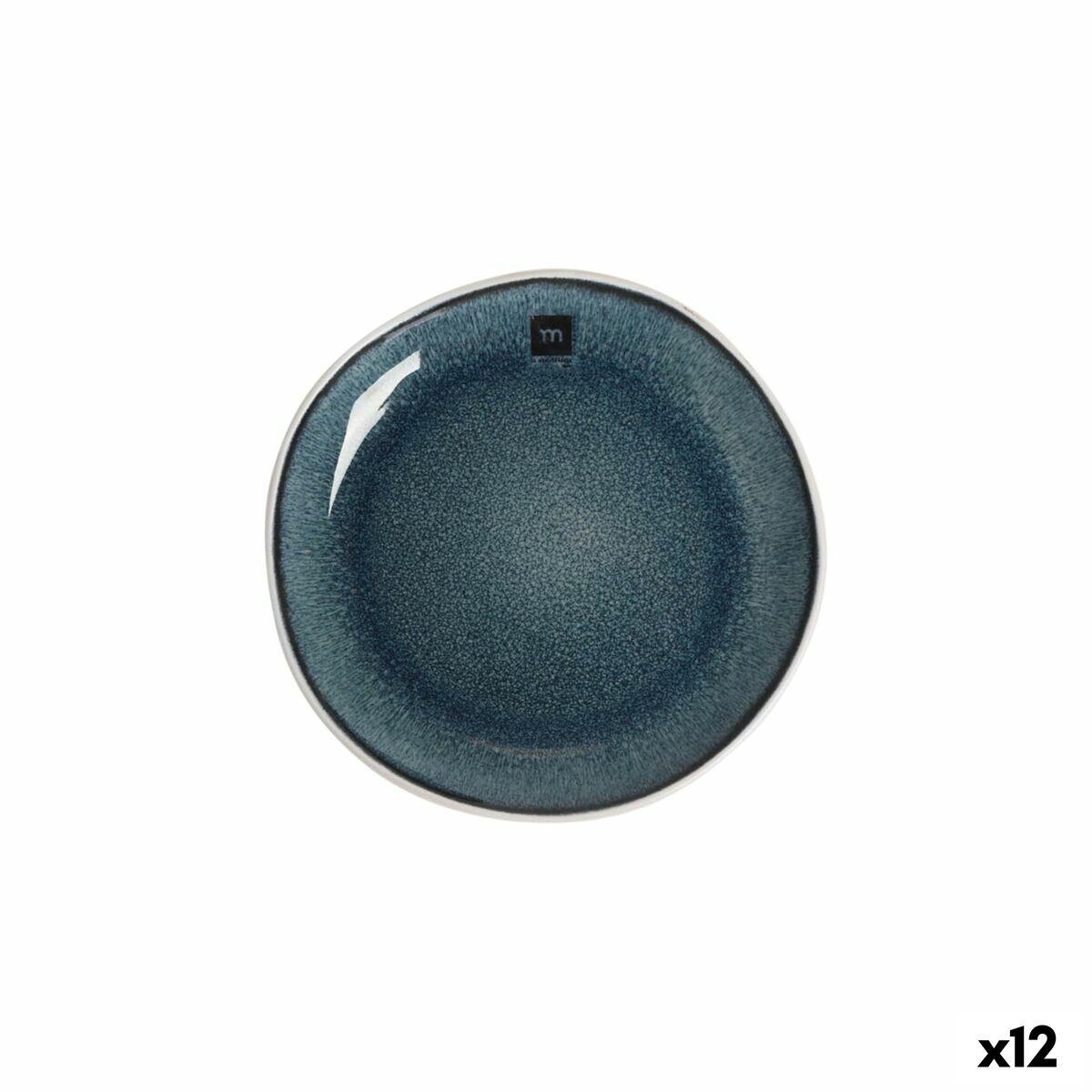 Plato Llano La Mediterránea Savina ø 21 x 3 cm (12 Unidades)
