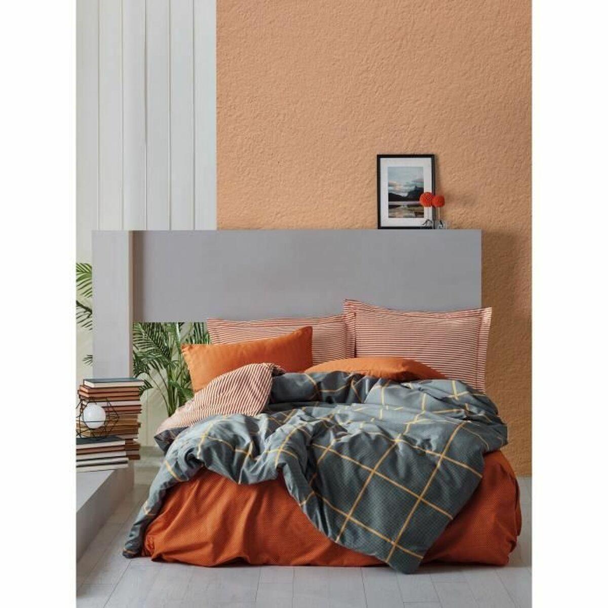Juego de funda nórdica Multicolor 220 x 240 cm