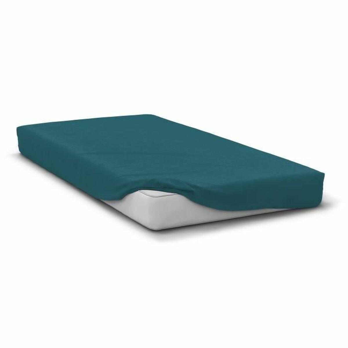 Sábana Bajera Ajustable HOME LINGE PASSION Azul Cama de 90 90 x 190 + 30 cm