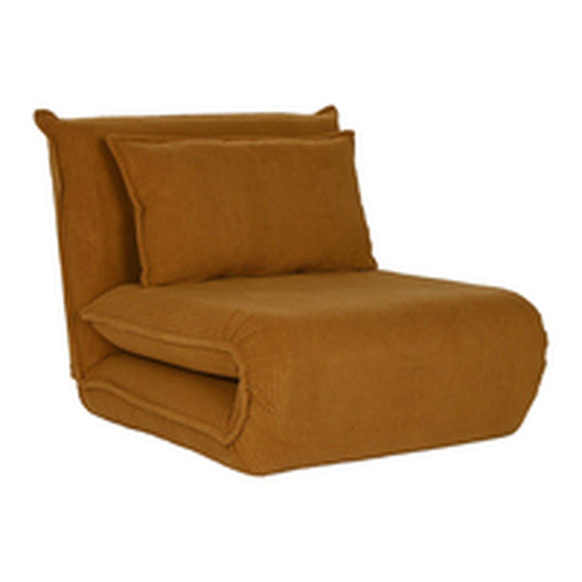 Sofá Cama Home ESPRIT Mostaza Scandi 83 X 85 X 70 CM