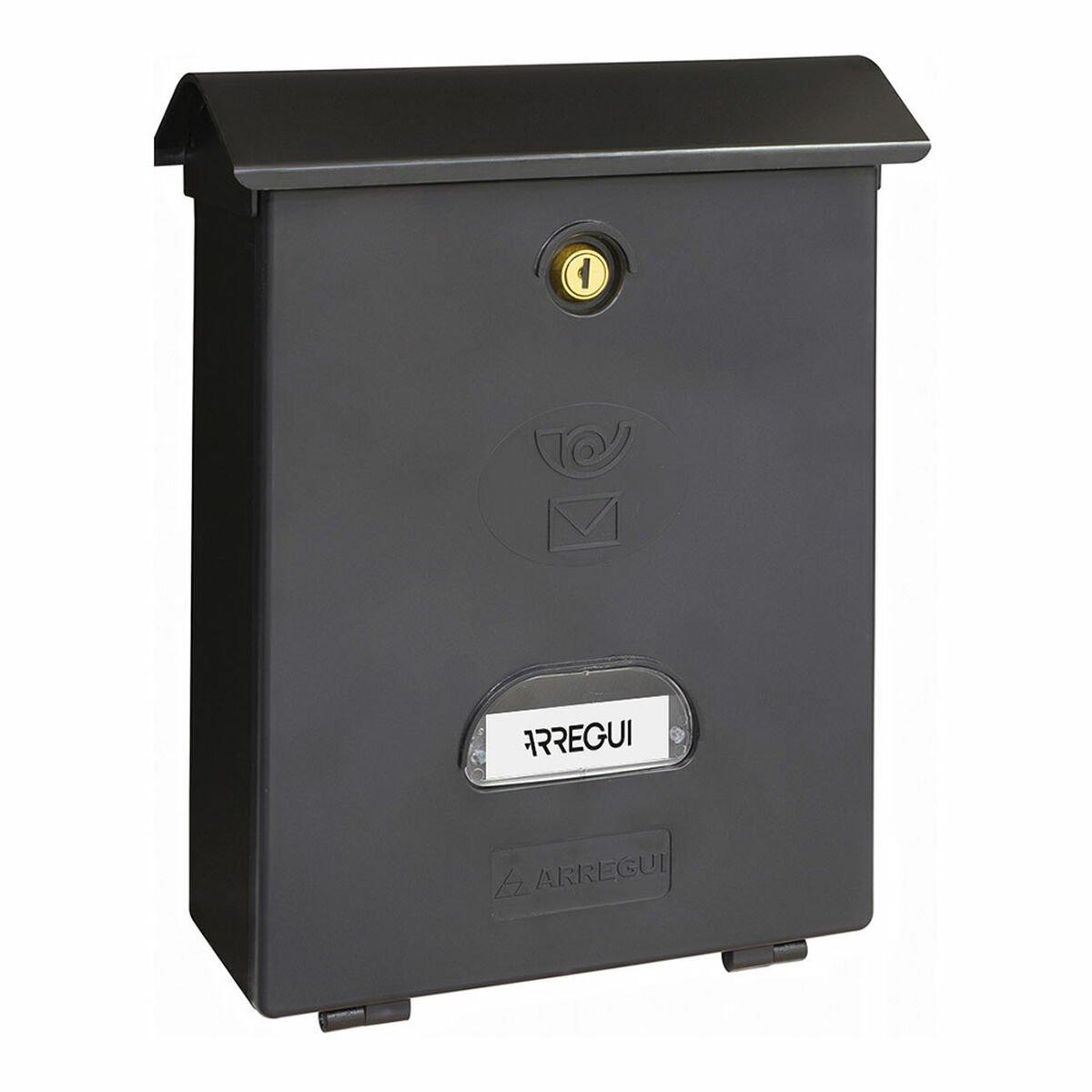 Buzón Arregui Negro Poliestireno Classic 27 X 11 X 34,6 cm