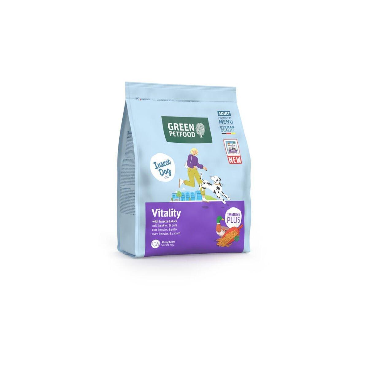 Pienso Green Petfood Insect Dog Vitality Pato 3 Kg