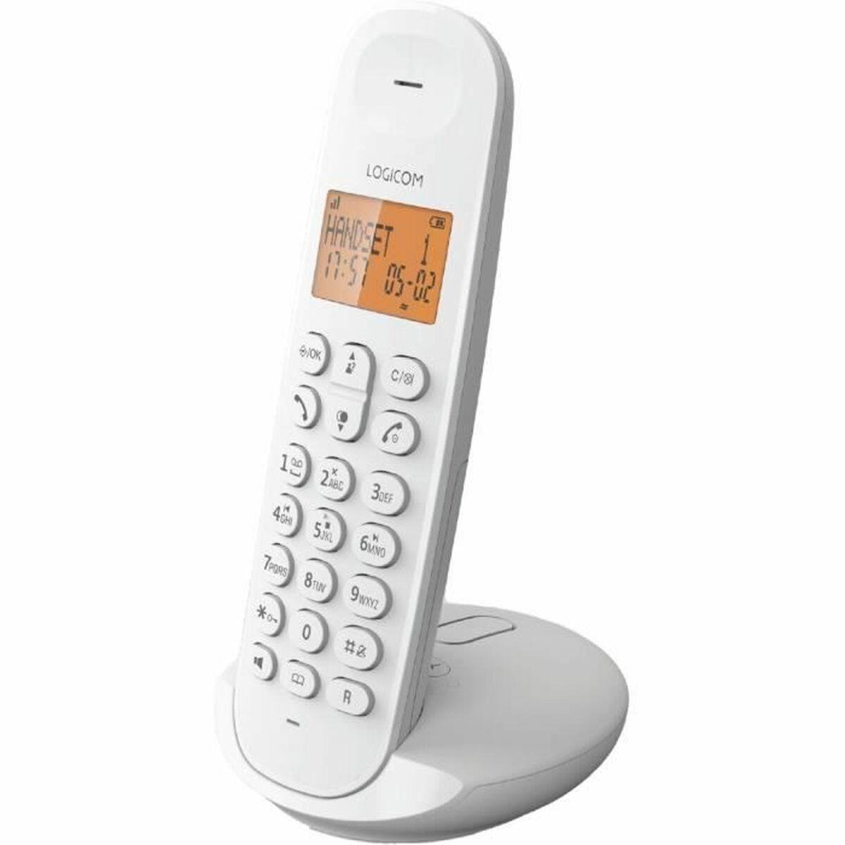 Teléfono Inalámbrico Logicom DECT ILOA 155T SOLO Blanco