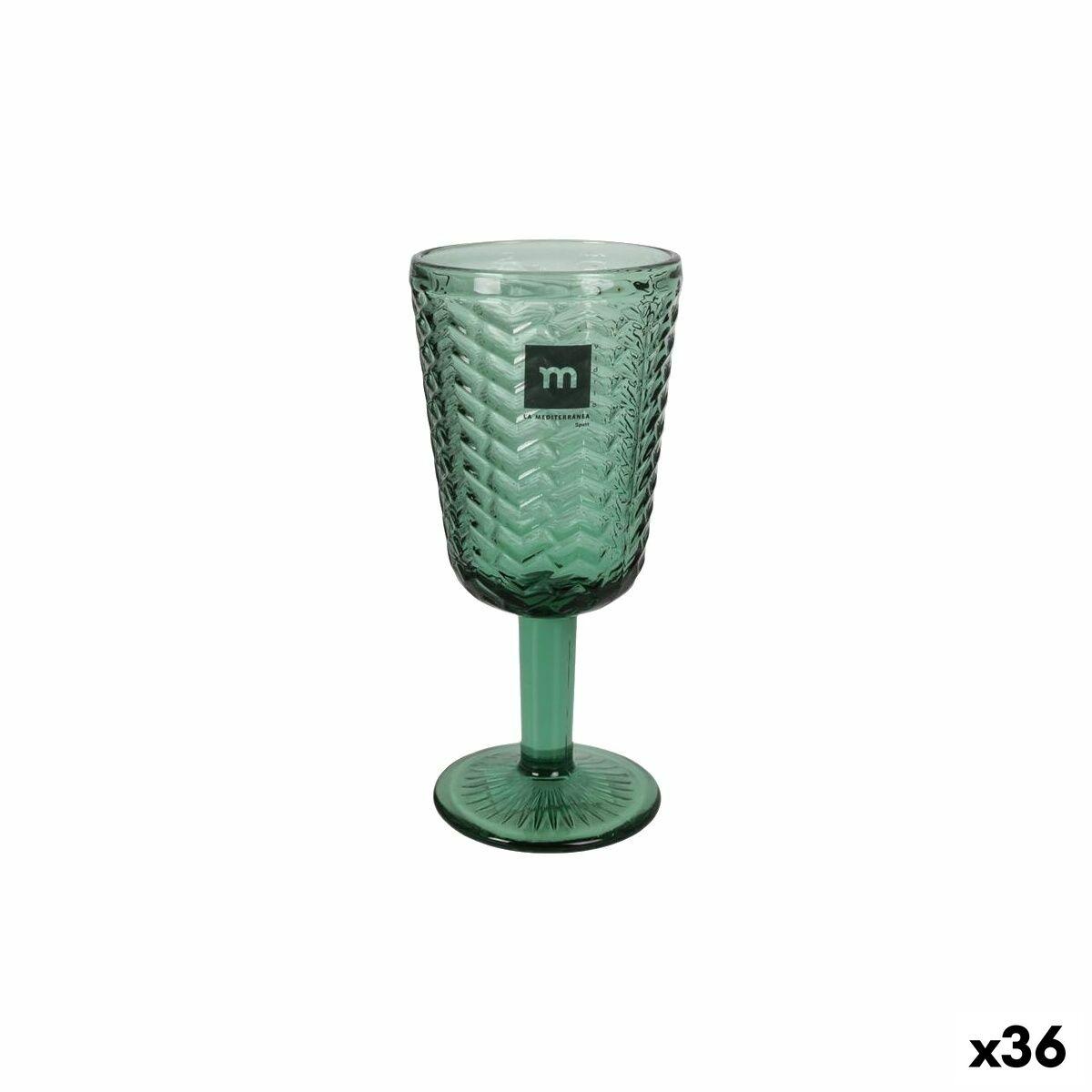Copa de champán La Mediterránea Spica Verde (36 Unidades)