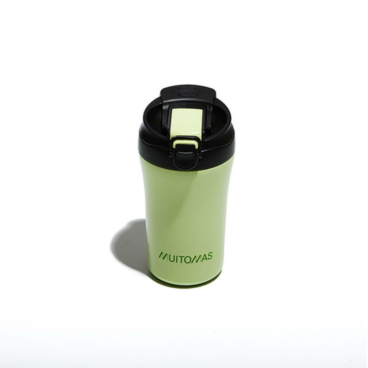 Botella de Agua Muitomas WBOTTLETH350GN Acero Inoxidable 350 ml