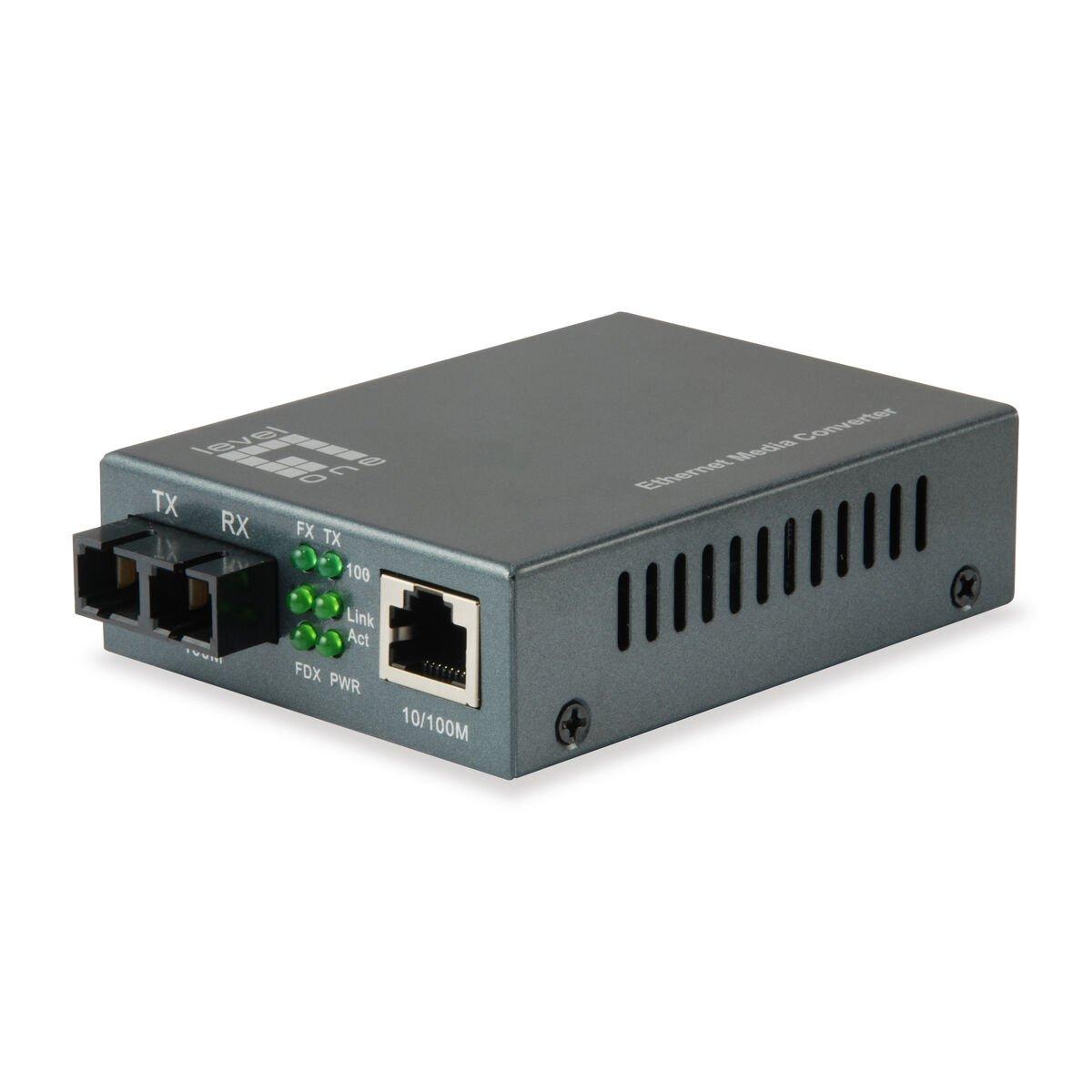 Lector de Tarjetas Level One FVT-1101 Negro