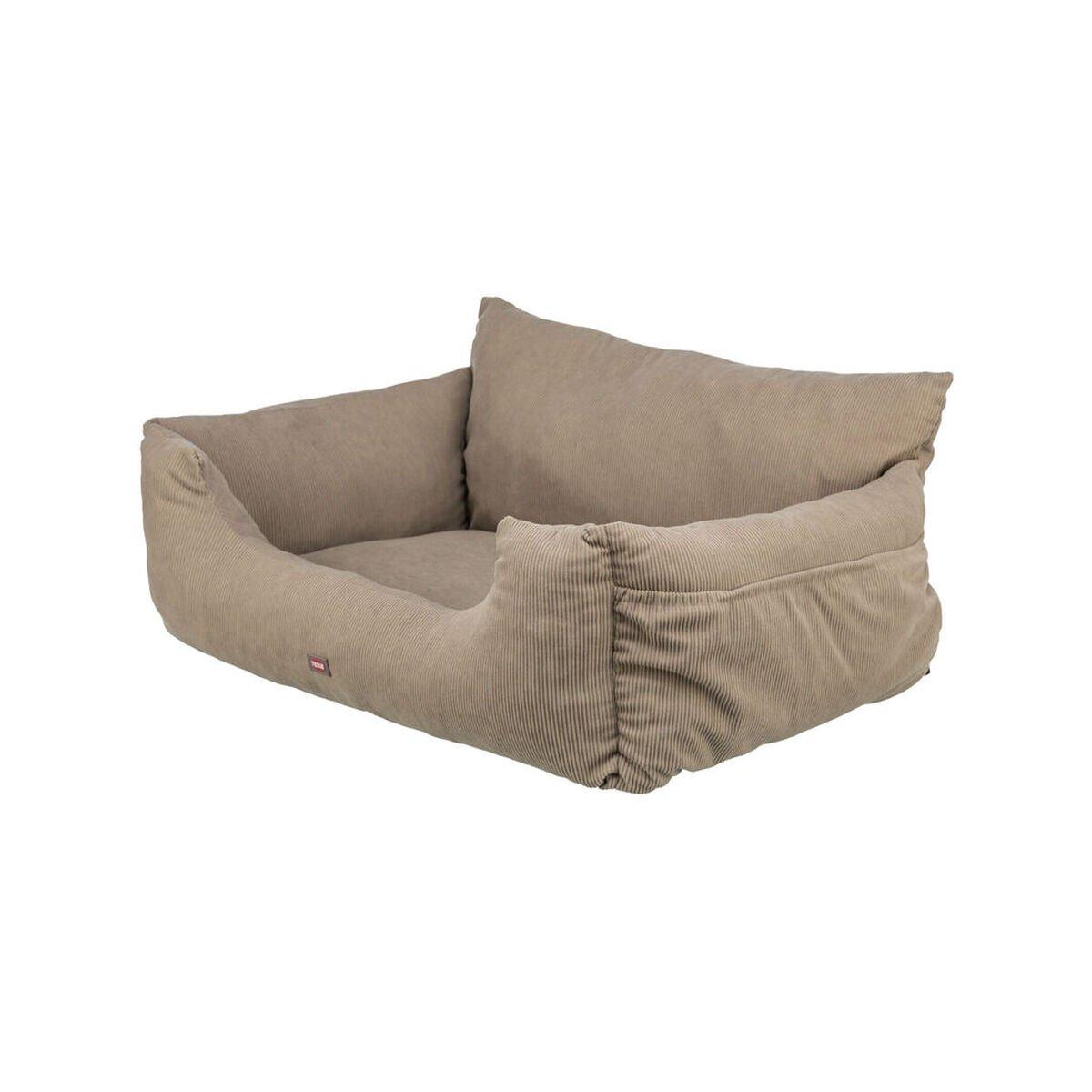 Asiento de Coche para Perros Trixie Taupé 80 x 35 x 60 cm