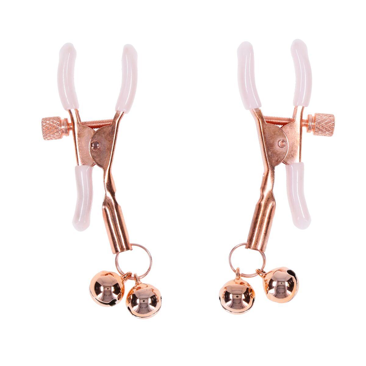 Cadena Con Pinzas Para Pezones Sportsheets Peaches 'n CreaMe