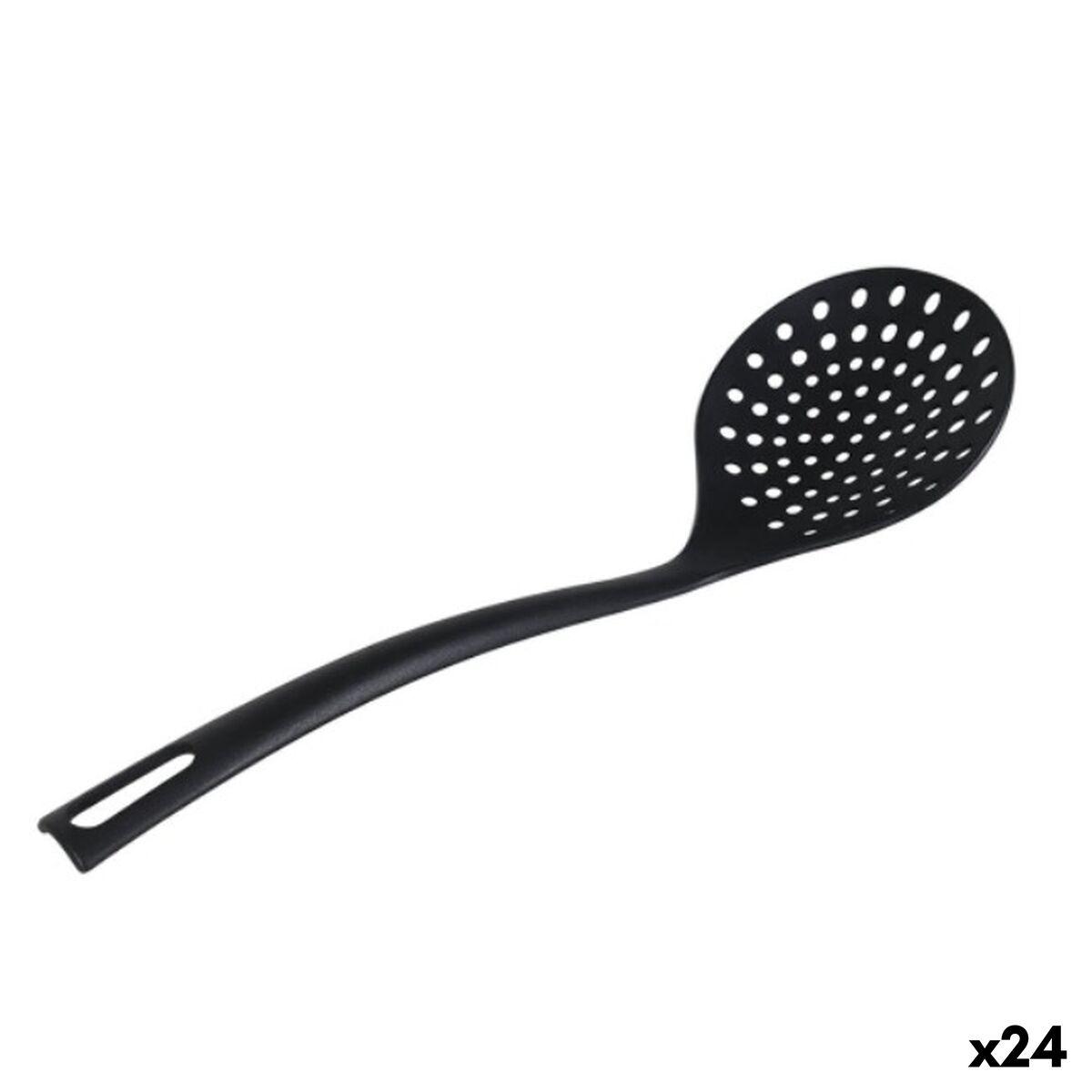 Espumadera Quttin Negro Nailon 30 x 9,5 x 6 cm (24 Unidades)