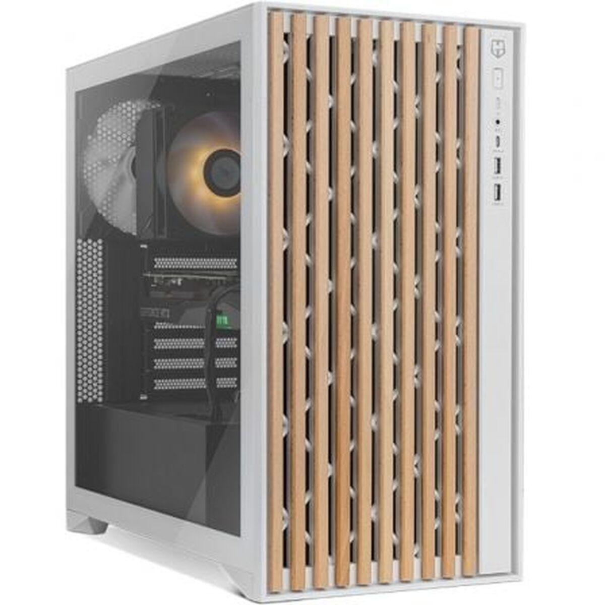 Caja Semitorre ATX Nox-Xtreme NXHUMMERELEMENT Blanco