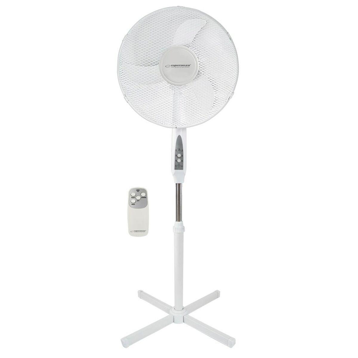 Ventilador de Pie Esperanza EHF007WW Blanco 45 W