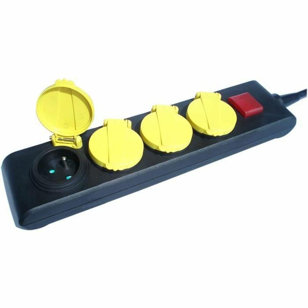 Regleta Enchufes 4 Tomas con interruptor GAO (1,5 m)