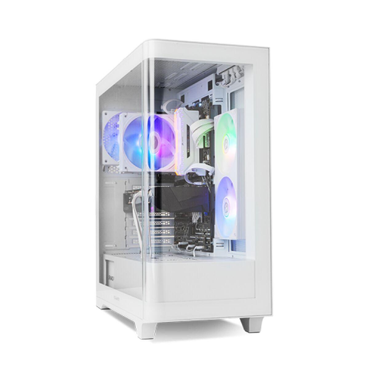Caja Semitorre ATX Nox-Xtreme NXHUMMERETHERWH Blanco Negro