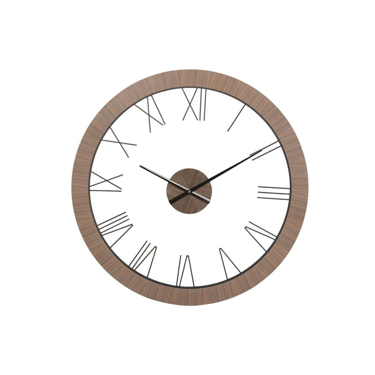 Reloj de Mesa Home ESPRIT Marrón Negro Sixties