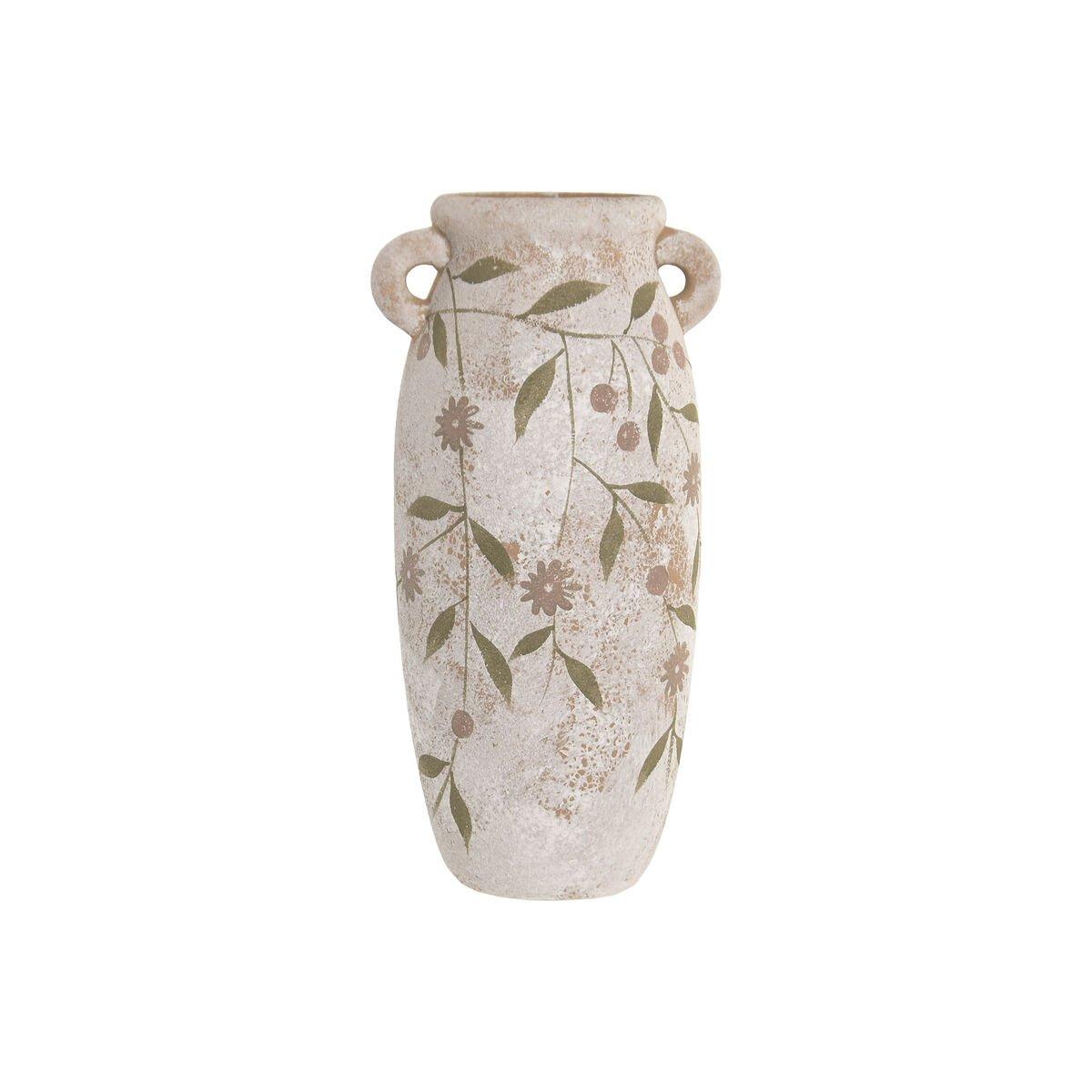Jarrón Home ESPRIT Marrón Cerámica Shabby Chic