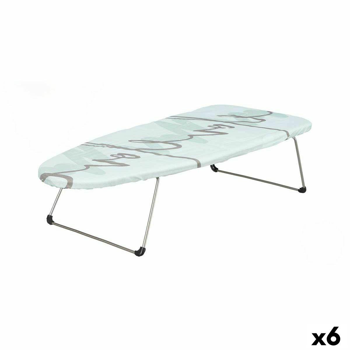 Tabla de Planchar Kipit Love Azul Negro Tela Plástico Sobremesa (6 Unidades)