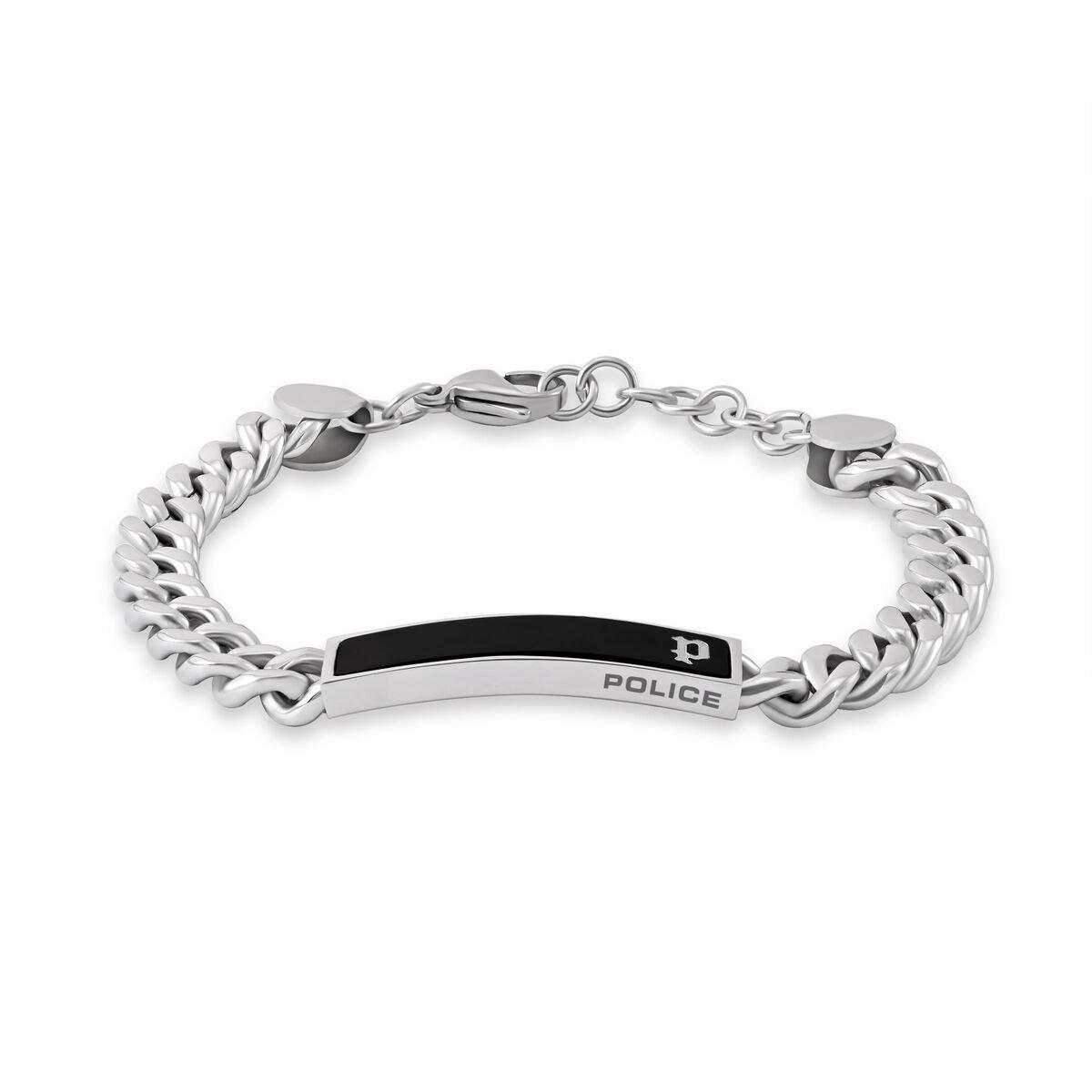 Pulsera Hombre Police PEAGB0010402 Acero Inoxidable Plateado