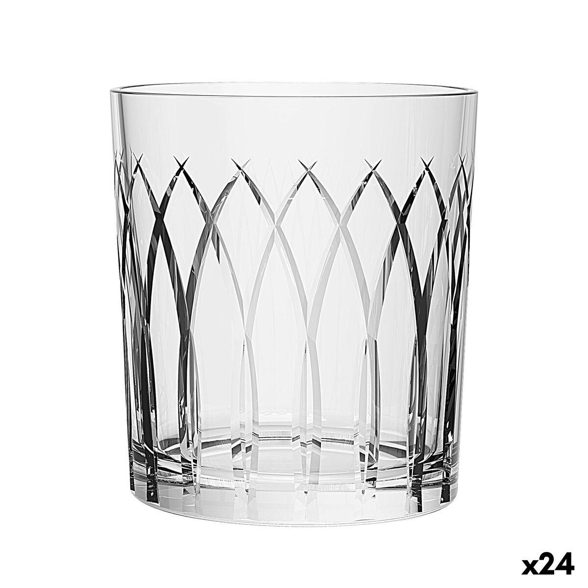 Vaso La Mediterránea Phasai seu Transparente Vidrio 350 ml (24 Unidades)