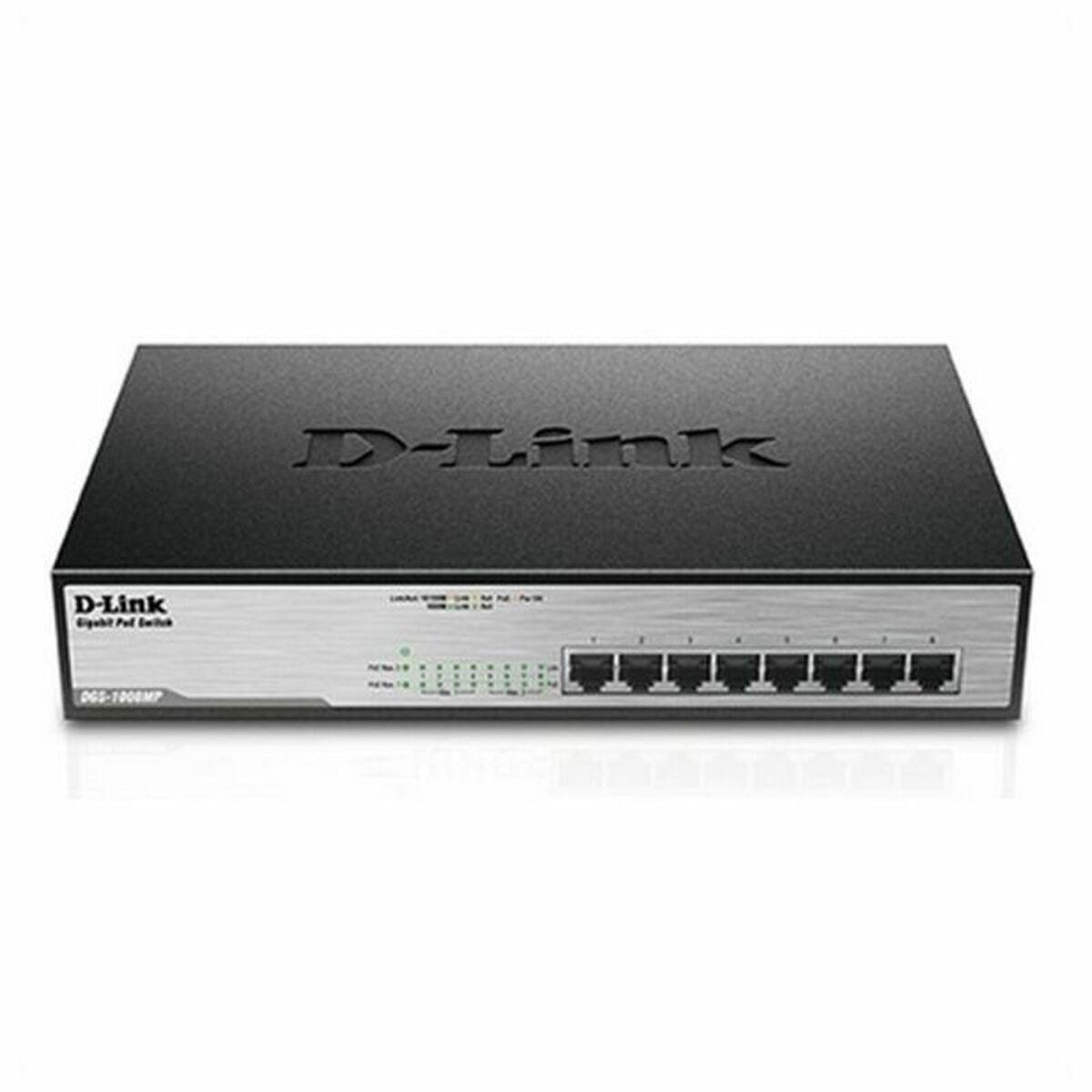 Switch de Sobremesa D-Link DGS-1008MP
