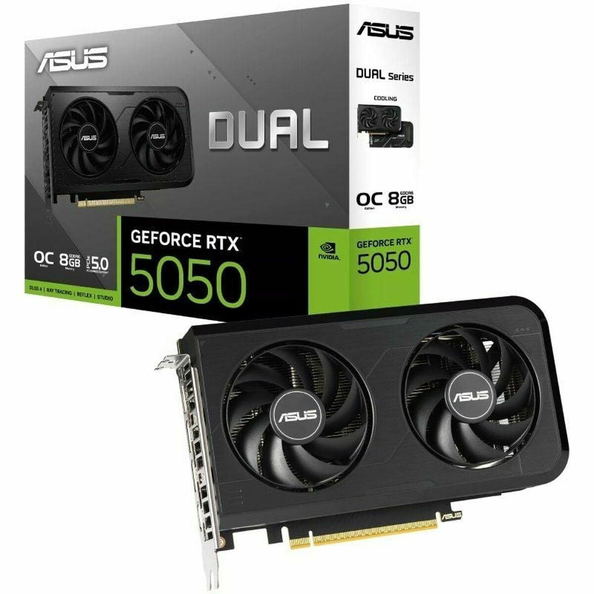 Tarjeta Gráfica Asus 90YV0N72-M0NA00 GEFORCE RTX 5050 8 GB GDDR6