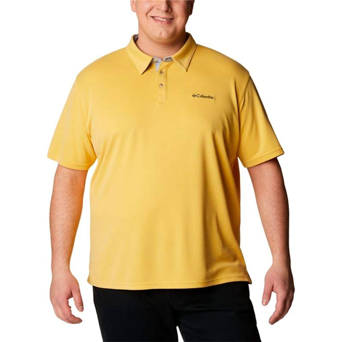 Polo de Manga Corta Hombre Columbia 1772722742 Amarillo 2XL