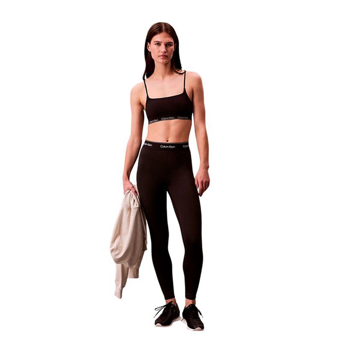 Mallas Deportivas de Mujer Calvin Klein Negro
