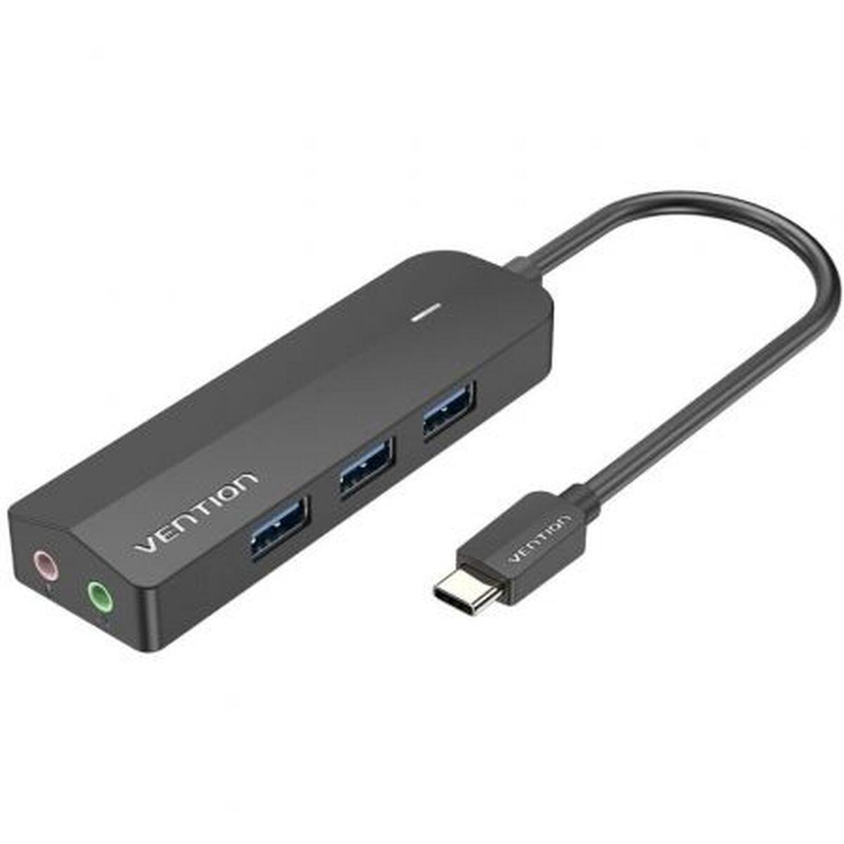 Hub USB Vention TGQBB Negro