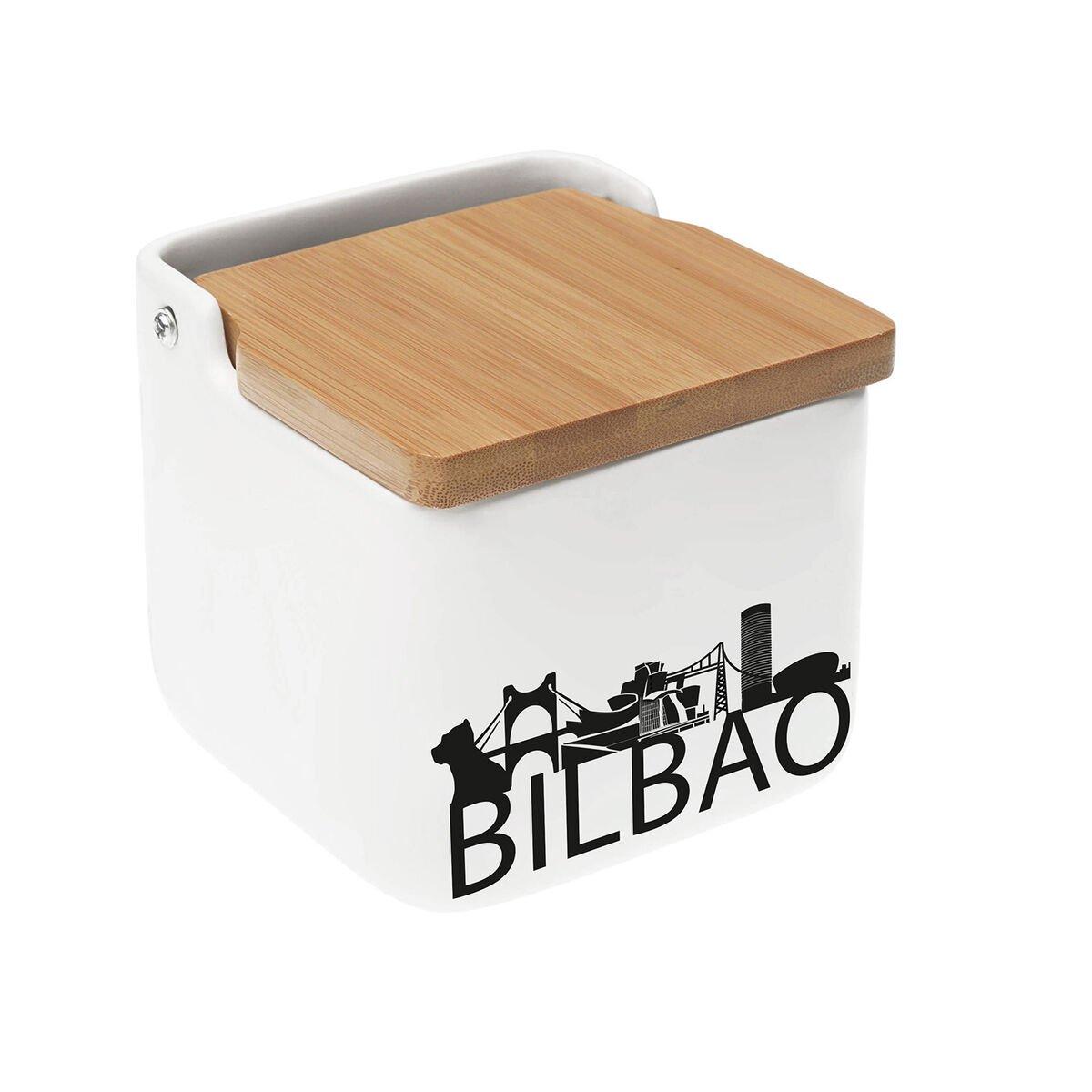 Salero y Pimentero Versa Bilbao Cerámica 12,2 x 11,5 x 12,2 cm
