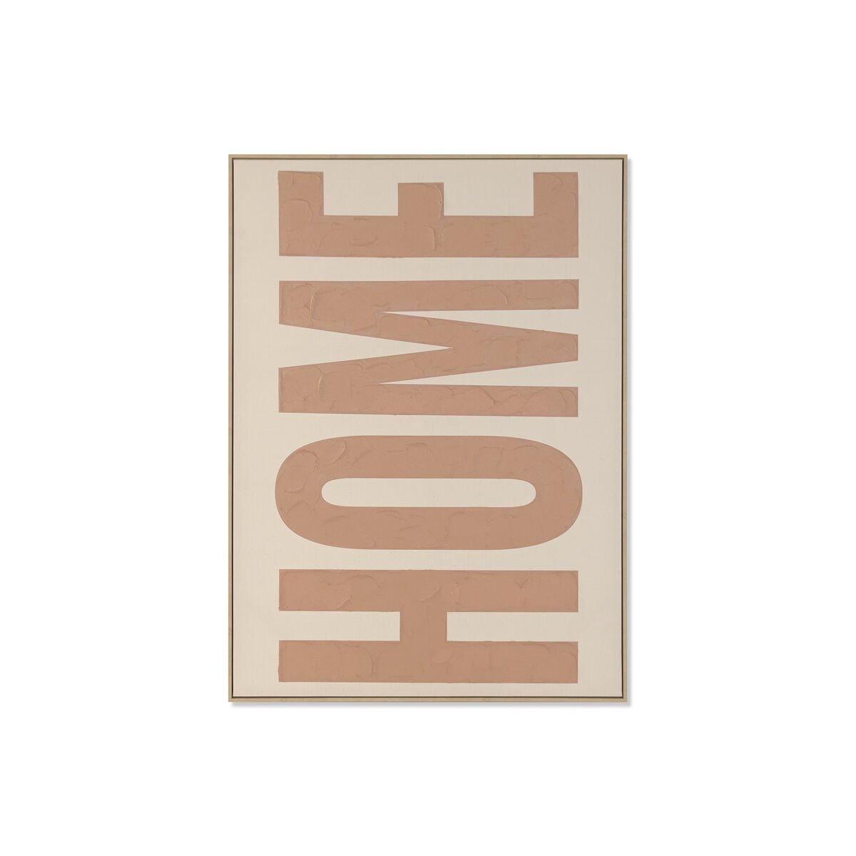 Lienzo Home ESPRIT Blanco Moka Moderno 102,5 X 4 X 142,5 CM