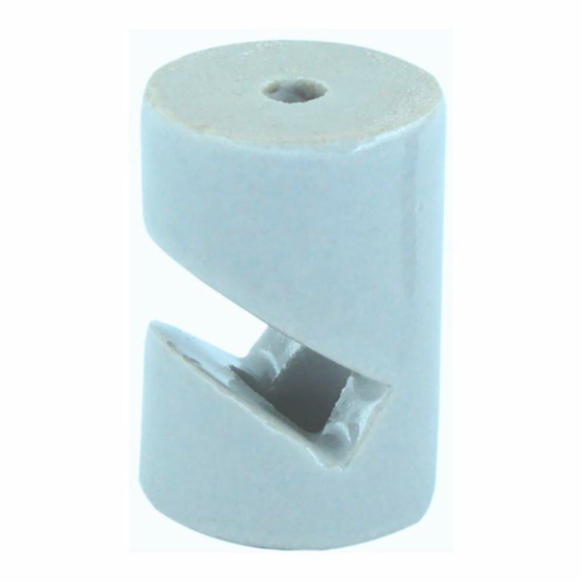 Sujetacables F-line Blanco Porcelana 5 Unidades