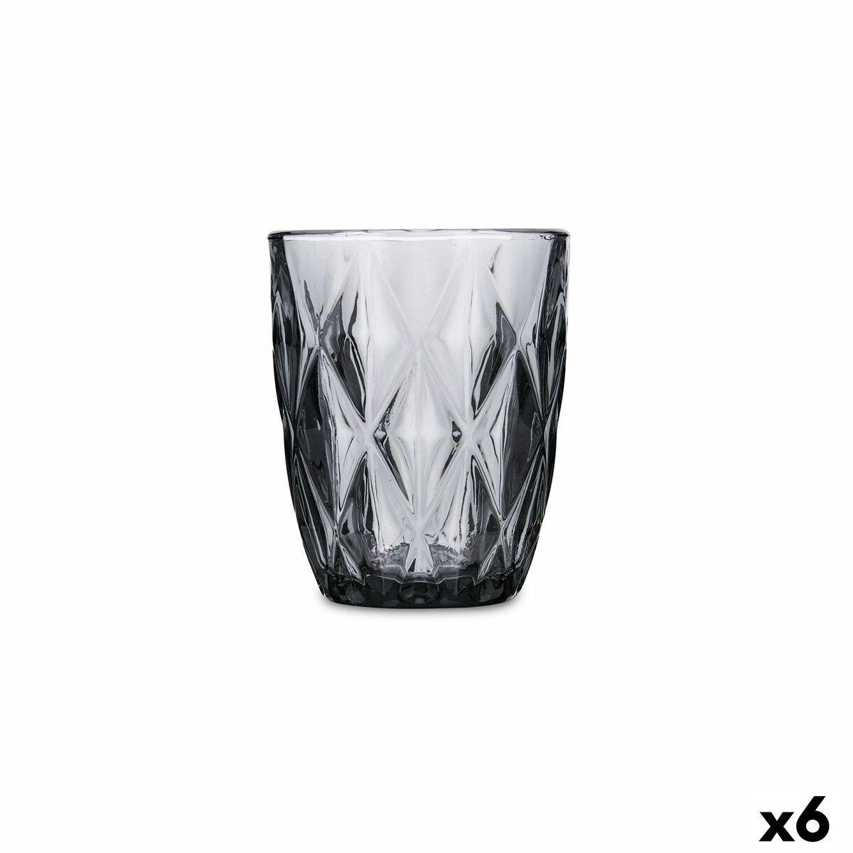 Vaso Quid Maia Azul Vidrio 280 ml (6 Unidades)