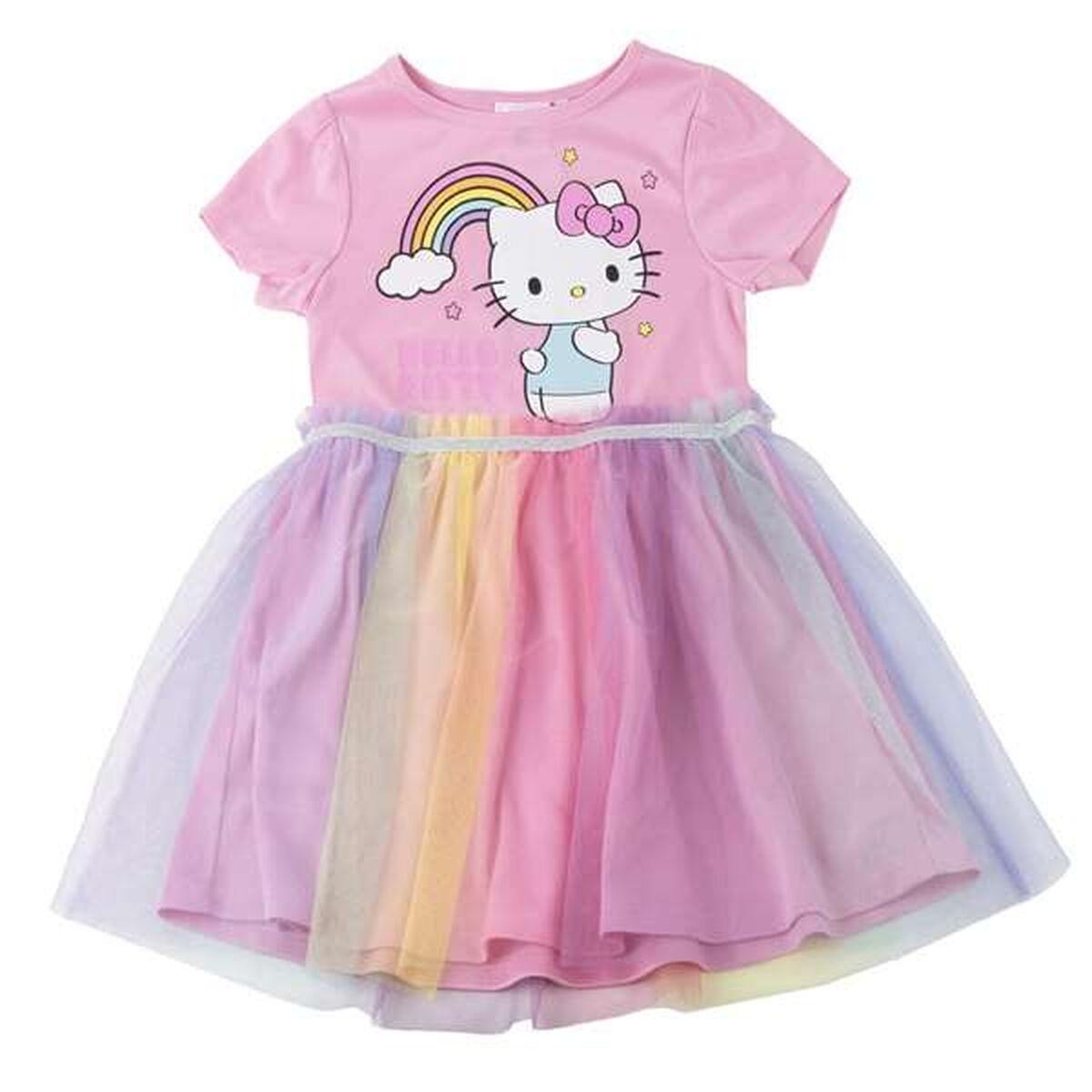 Vestido Hello Kitty Rosa